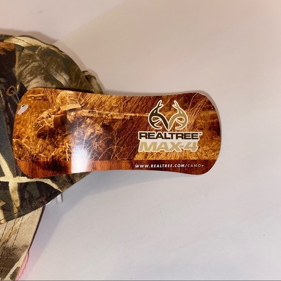New with tags Real Tree Max-4 Velcro Snap Cap - Picture 4 of 4
